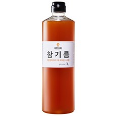 50년전통대현상회 저온압착 참기름 1L (통깨 100%), 1개