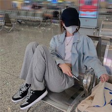 데님 어깨 뽕 포인트 자켓