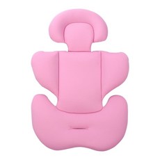 편안한 유모차 좌석 쿠션 부드러운 유아 카트 라이너 패드 의자 신생아를 보호 매트, [03] Pink, 1개