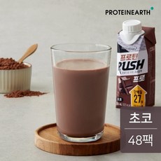 랭킹닭컴 [랭킹닭컴] 프로틴어스 프로틴러쉬 프로 초코 250ml 48팩, 48개