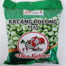 Kacang polong green peas 65g 두아끌린찌 까짱 쁠롱 폴롱 완두콩스낵, 1개