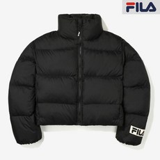 [FILA] <밀라노다운> 여성 프리미엄 숏다운 자켓 (FS2DJE4153F_BLK)