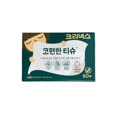 크리넥스 코편한 티슈, 60개입, 2개
