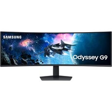 SAMSUNG 49인치 오디세이 G9시리즈 DQHD 1000R 커브드 게이밍 모니터 1msGtG VESA 디스플레이HDR 1000 240Hz AMD FreeSync 프리미엄 프