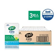 셀렉스 코어프로틴 음료 마시는 단백질 로우슈거 125ml 72개입 (24개입x3box), 72개