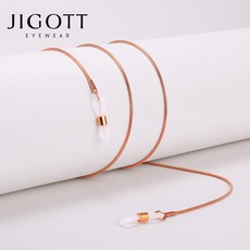 지가오트 안경줄 스틱 목걸이 여성 심플 스타일리쉬 인싸템 걸개 밧줄 논슬립 미끄럼방지 크롬