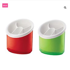 구찌니 원형수저통 1p, 그린