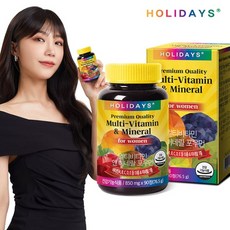 여성맞춤 멀티비타민&미네랄 포우먼 90정 (3개월분), 01. 홀리데이즈 멀티비타민 미네랄 포우먼 3개월분