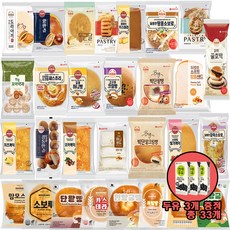 기린빵 롯데빵 삼립빵 부성식품 수제빵 랜덤빵 세트 + 사은품, 80g, 30개