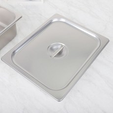 304 스텐 밧드 2분의 1 스텐 뚜껑 커버 325x265mm, 2분의1 뚜껑 스텐, 1개