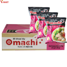Vmart 베트남 오마치 돼지갈비맛 Omachi Suon 박스 1box, 30개