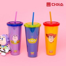 [다이소]디즈니_토이스토리_빨대컵540ML-1021268
