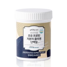 프리미엄 초유 프로틴 저분자 콜라겐 단백질 210g 분말
