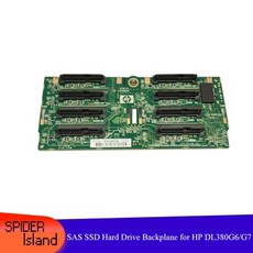 [해외] HP DL380G6G7 서버용 고 2.5 &QUOT;2.5 인치 SAS HDD SSD 하드 드라이브 백플레인 5076901, 상세내용표시, 상세내용표시
