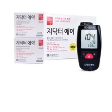 지닥터에이 혈당시험지 100매 + 혈당계 1개 증정, 1개입