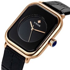 여성가죽손목시계