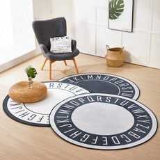 소형원형러그