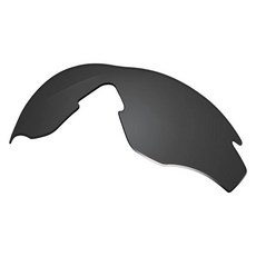 Glintbay 100% 정밀한 교체 렌즈 Oakley M2 프레임 XL 아시안 핏 블랙