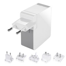 넥스트 이지넷유비쿼터스 해외여행용 4포트 USB 고속 충전기 NEXT-04AC-4P (영샵) 유선멀티충전기