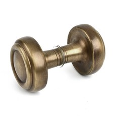 가연 강화도어손잡이 HD255-1 1홀 유리문 현관 중문 가마찌 문손잡이 미닫이 여닫이 핸들, 목문철문용(51~80mm), 1개