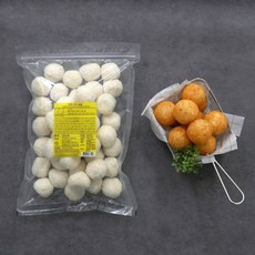 맘이즈백
 [당일출고] 모짜렐라 치즈볼 냉동생지 40개입 (1200g) 1200g 1개