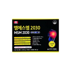 엠에스엠 MSM 2030 180정 /글루코사민 관절 및 연골건강, 1개, 180g - msm320-r