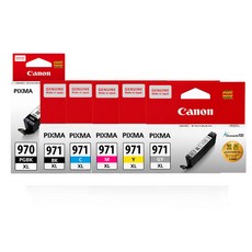 캐논 PGI-970 XL CLI-971 대용량 정품 잉크 MG 5790 MG 5795 MG 7790 TS 5090 TS 8090, [표준빨강]CLI-971 M, 1개