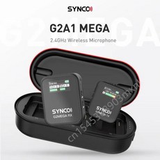 Synco 오디오 음악 스트리밍 장비 무선 라펠 마이크 PC 8G G2 MEGA Mikrofon, 01 G2 A1 MEGA_03 TYPE-C