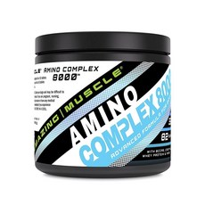 Amazing Muscle Amino Complex 8000 1회 제공량당 8g 325정 타우린 크레아틴 L-글루타민 유청 단백질 BCAA가 함유된 고급 아미노산 포뮬러, 1개