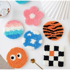 펀치니들컵받침