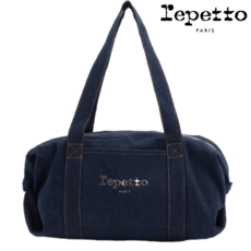 Repetto 레페토 더플백 숄더백 Duffle Bag Size M Jeans Blue