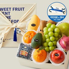 [수플린] 과일산책 2호 제철과일 선물세트 총 3.6kg이상 (9종/12입), 1개