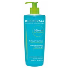 바이오더마 세비엄 지성용 클렌징 젤 무쌍 16.7oz(500ml) Bioderma Sebium Cleansing Foaming Gel