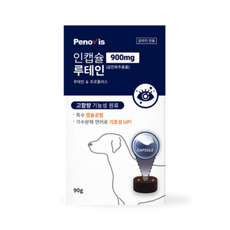 페노비스 인캡슐 강아지 눈 영양제 루테인 900mg 눈&눈물 백내장 예방 90g 1개, 눈물 개선/눈건강, 6개