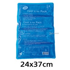 SB 쿨앤핫팩 4단 24x37cm 찜질팩 온열찜질팩 냉찜질팩 대형 냉온팩 아이스팩 젤쿨팩 핫팩, 1개