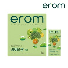 이롬 황성주 박사의 과채습관 그린 음료, 190ml, 16개