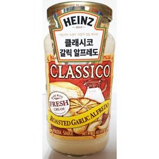 파스타소스 하인즈 클래시코 로스티드갈릭알프레도 425gx12, 1개, ◈감사합니다◈