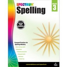 Spectrum Spelling Grade 3, Carson Dellosa Publishing