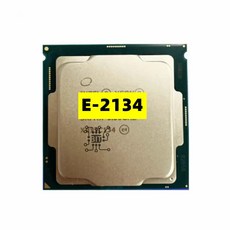 코어 E2134 제온 CPU 마더보드용 스레드 1151 8MB 4 프로세서 C240 서버 LGA1151 3.5GHz E-2134 8 칩셋 71W