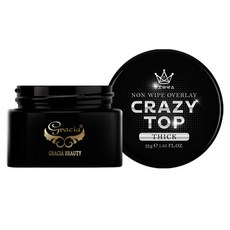 그라시아 티아라 크레이지 오버레이 탑젤 25g, 1개, 투명
