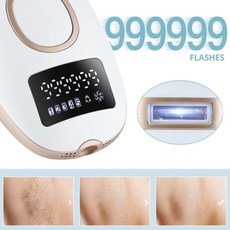  99만회 반영구 전신 가정용 레이저 제모기 수염 브라질리언 인중 다리털, 연두 