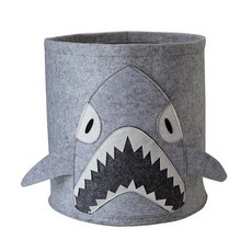 대용량 장난감 보관 버킷 펠트 가방 대형 세탁 바구니 아이 옷 정리함 [05] shark 1개 상품 이미지