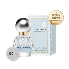  마크제이콥스 데이지 드림 EDT 100ml (국내공식수입 정품향수), 1개, 0.1l 