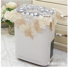사각레이스수건