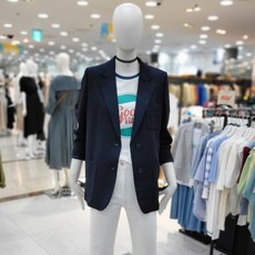 씨씨콜렉트 엠블럼자수 싱글버튼재킷(E222PSF160/다크네이비)(3033020) 백화점