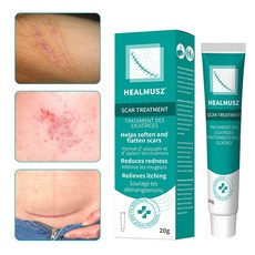 HEALMUSZ 흉터제거연고 피부흉터 수술흉터 제거 화상 상처 흉터 흉터재생 관리 겔, 1개, 20ml