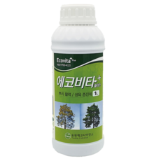 [유원에코팜] 수목 소나무 나무영양제 뿌리발근제 에코비타플러스 1L
