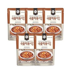 [올반][올반키친] 국물떡볶이양념(180G)*5개, 180g, 5개