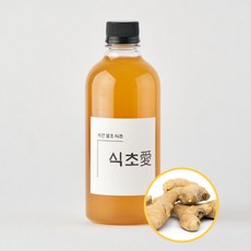 100% 천연 자연 발효 마시는 과일 식초, 1개, 500ml