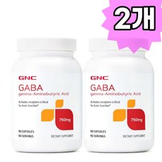 지엔씨 가바 GABA 750mg 90정 2개